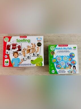 THE LEARNING JOURNEY Match-It! BUNDLE - Spelling AND Matching